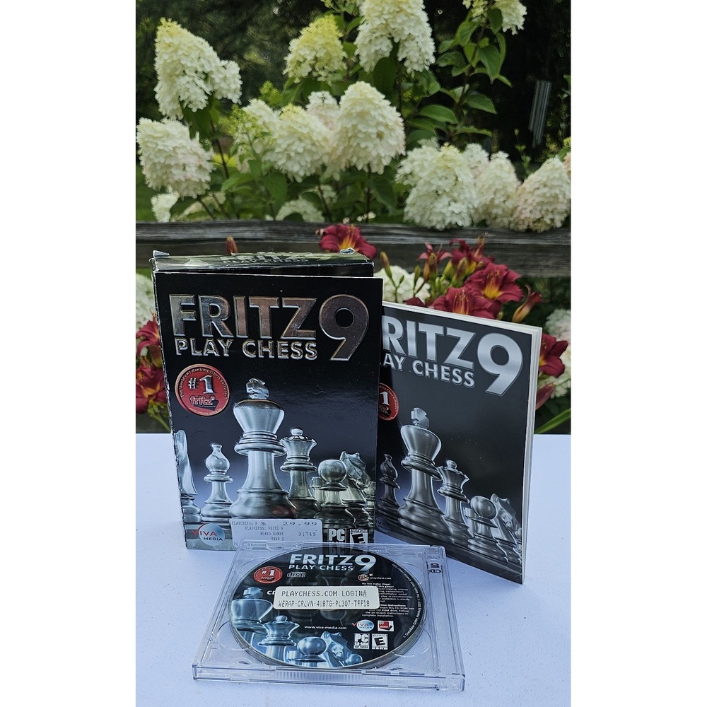 Fritz‎ 9 Play Chess (PC-CD, 2005, ChessBase) - New